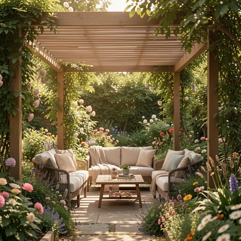 Créer un coin détente ombragé au jardin : la méthode