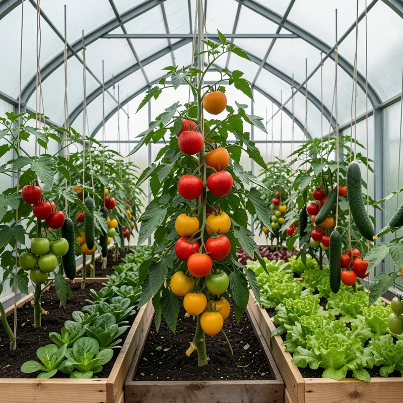 Potager sous serre : le guide pour multiplier les récoltes par 5