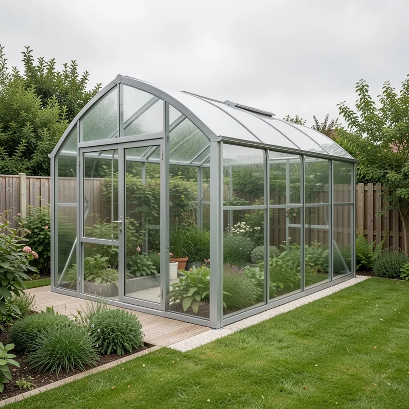 Serre polycarbonate 9m2 : modèles, prix et installation en 2026